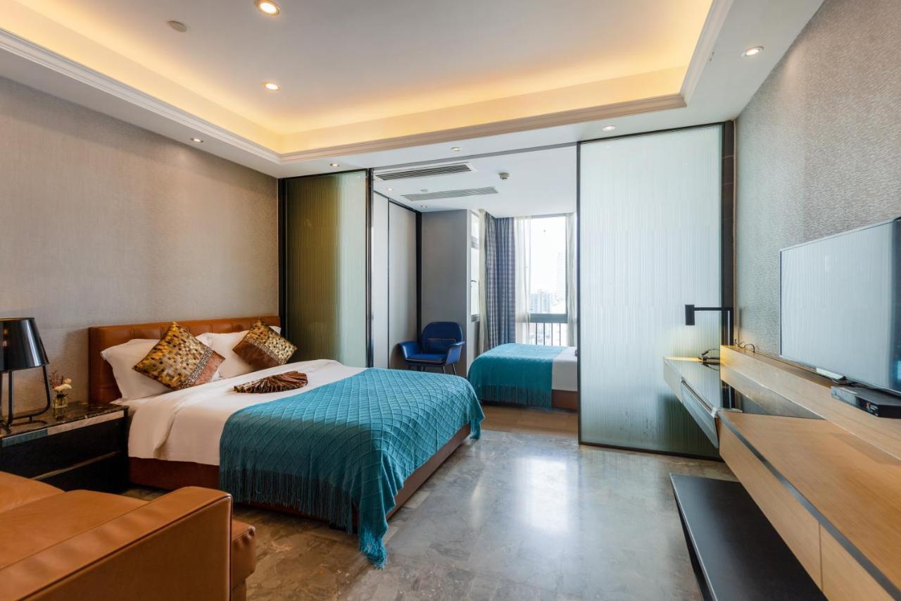Yoyo Apartment Jiedeng Metropolis Branch, Beijing Road Kanton Exteriér fotografie