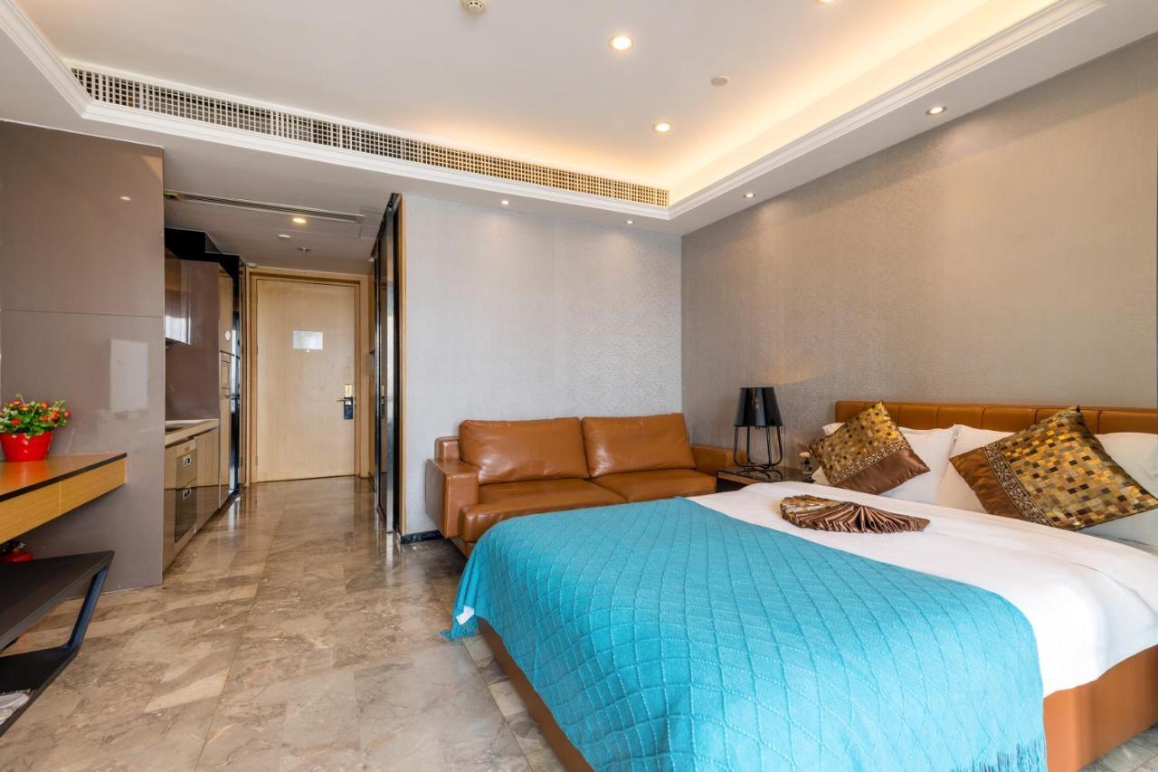 Yoyo Apartment Jiedeng Metropolis Branch, Beijing Road Kanton Exteriér fotografie
