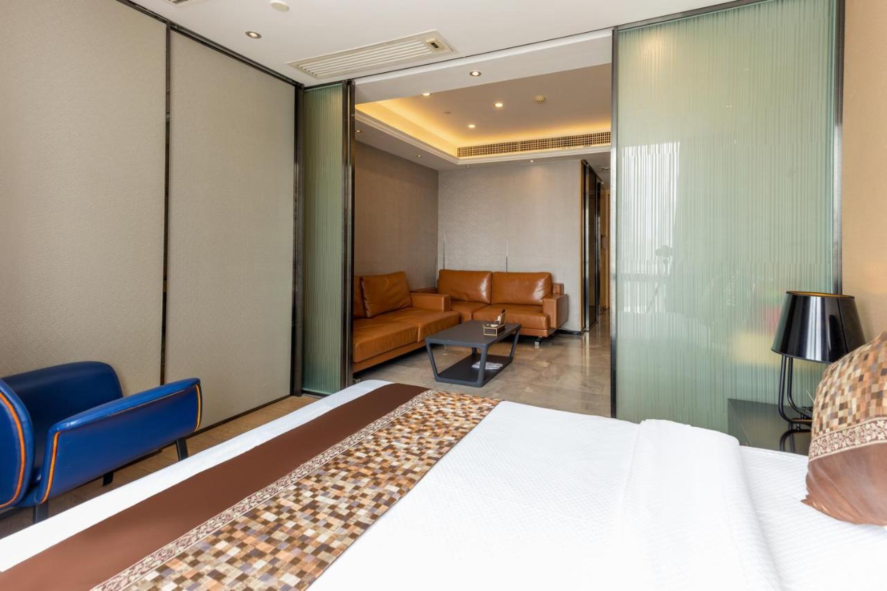 Yoyo Apartment Jiedeng Metropolis Branch, Beijing Road Kanton Exteriér fotografie